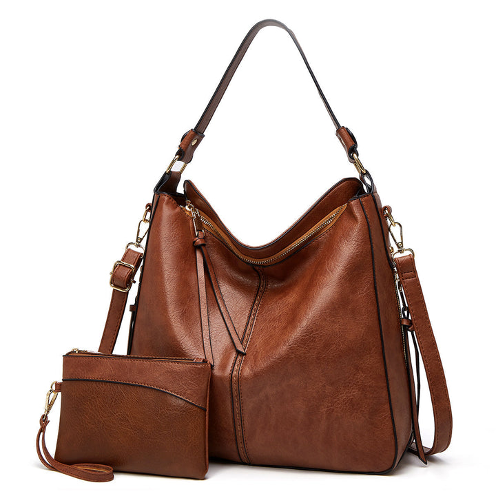 Ersilia™ | Elegant Spacious Leather Bag