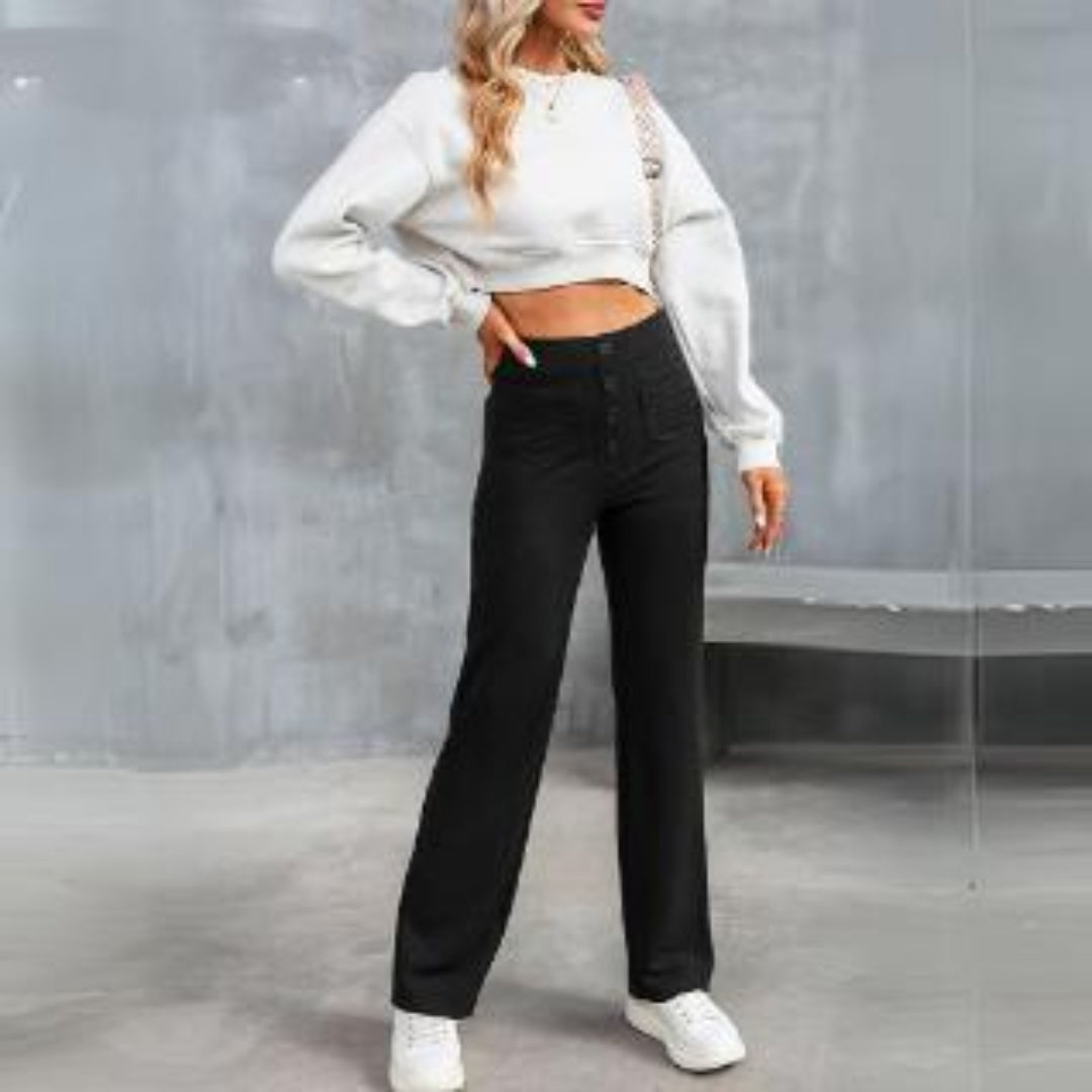 Elly™️ | High waist trousers