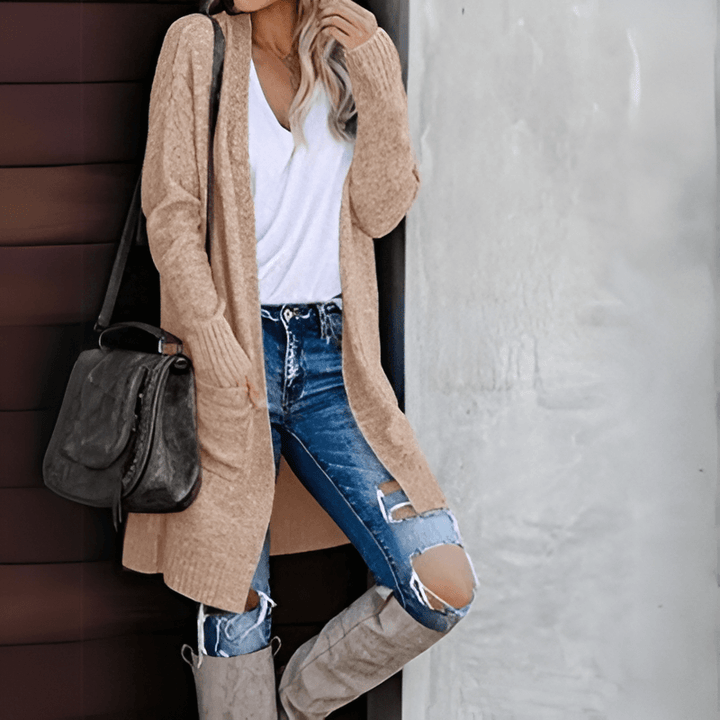 Kira™ | Cosy Long Knitted Cardigan