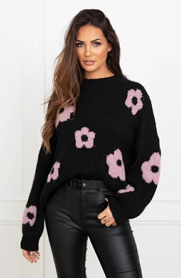 Ella™ | Soft Flower Sweater