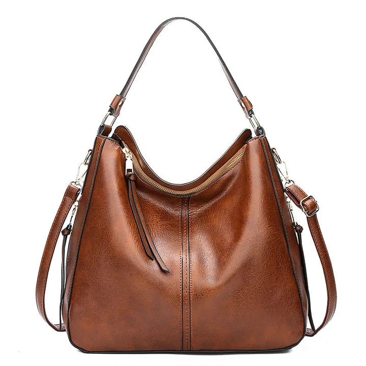 Ersilia™ | Elegant Spacious Leather Bag