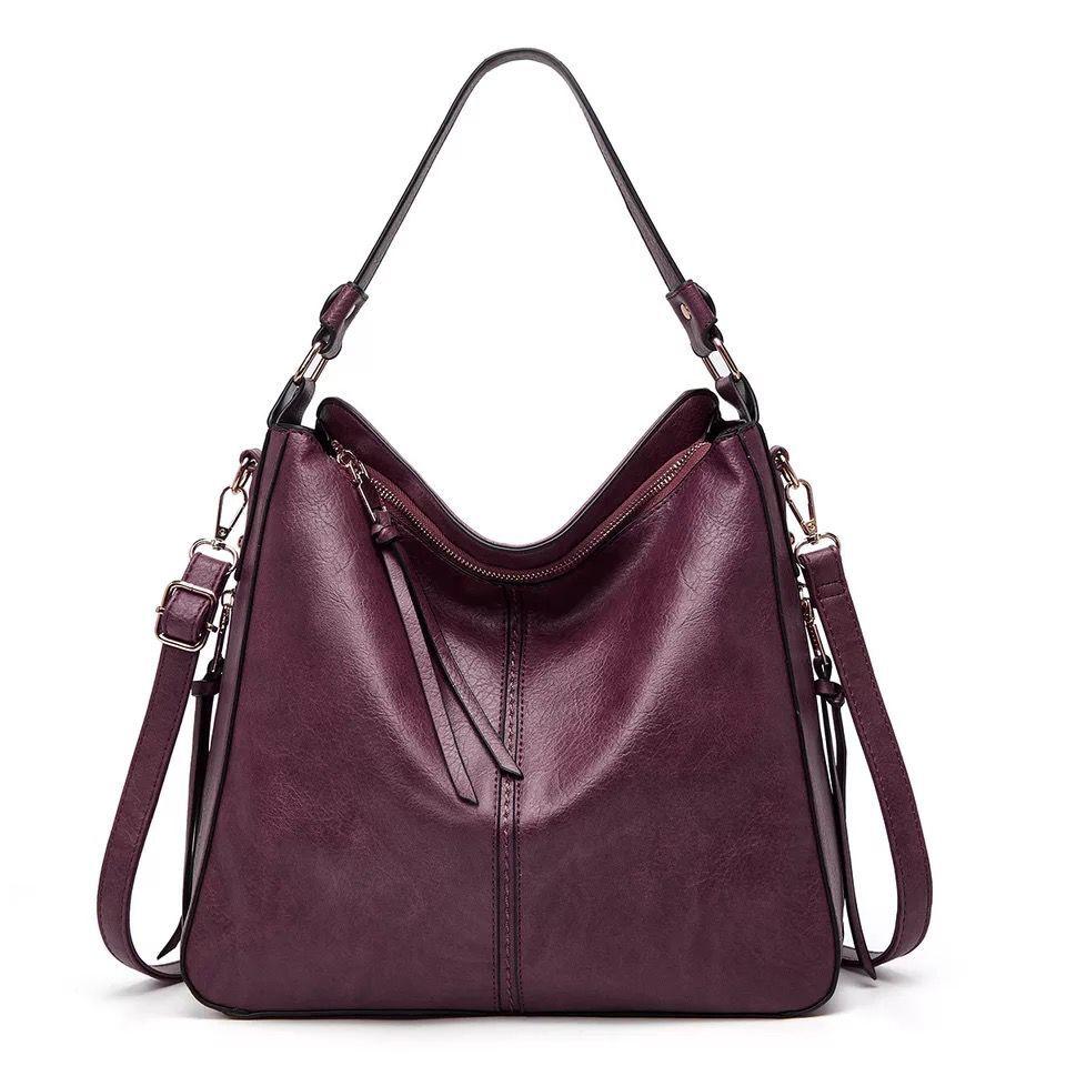 Ersilia™ | Elegant Spacious Leather Bag