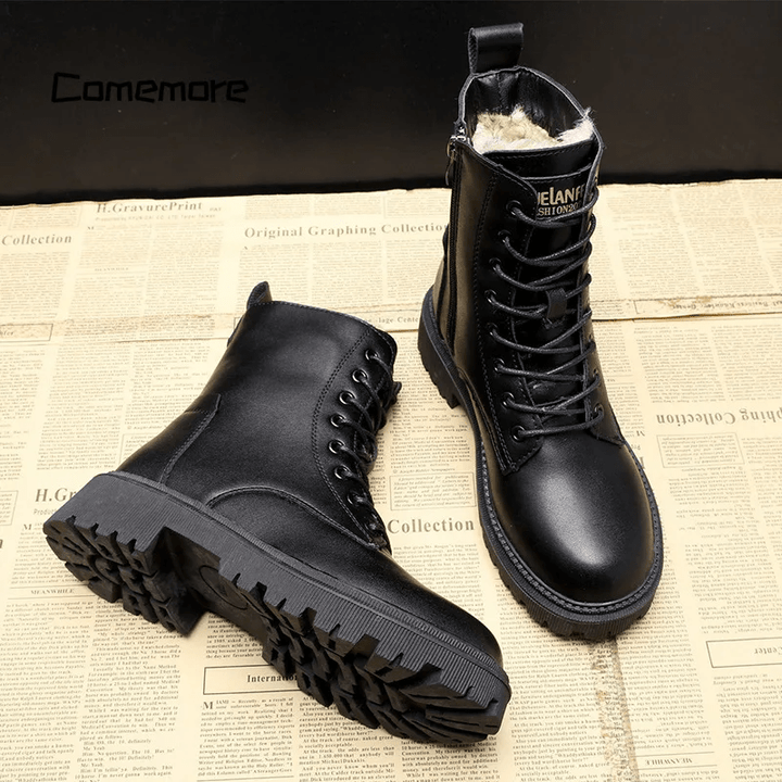 Hanna™ | Lined Leather Boots