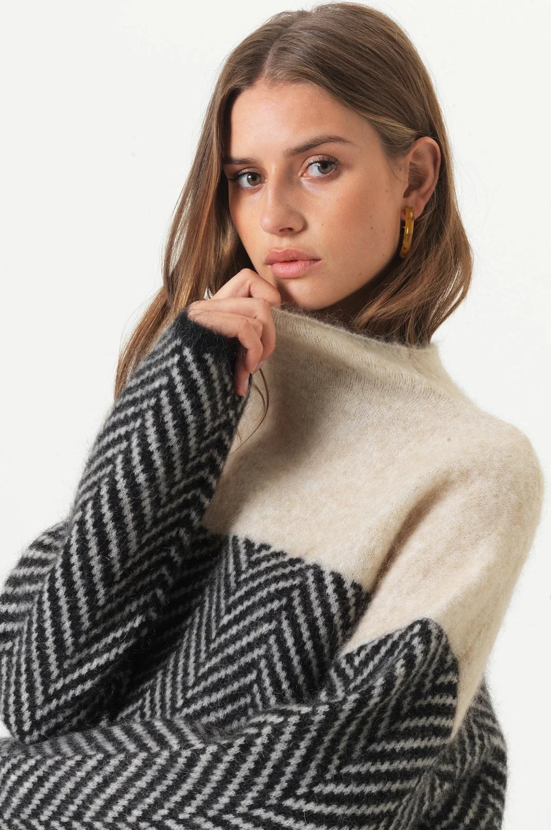 Elena™ | Soft Turtle Neck Knit Sweater