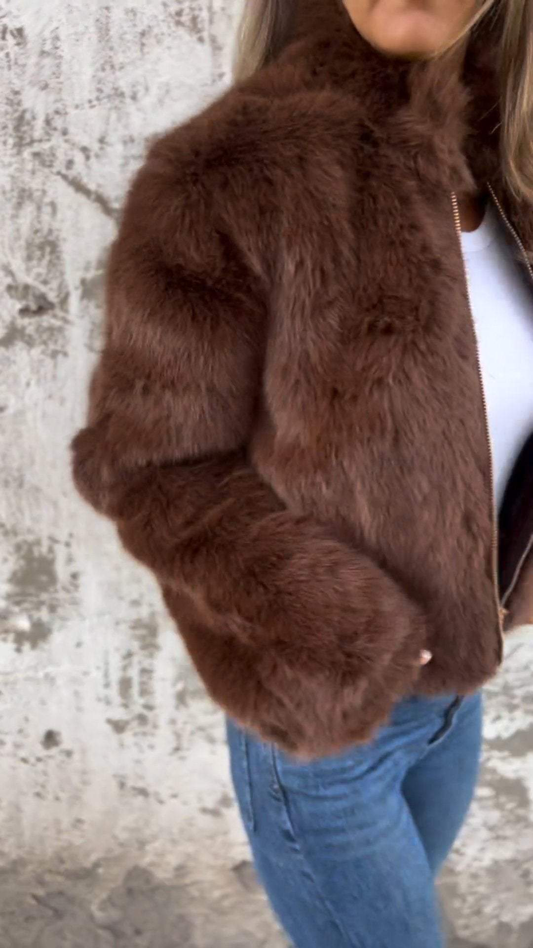 Julia™ | Faux Fur Jacket