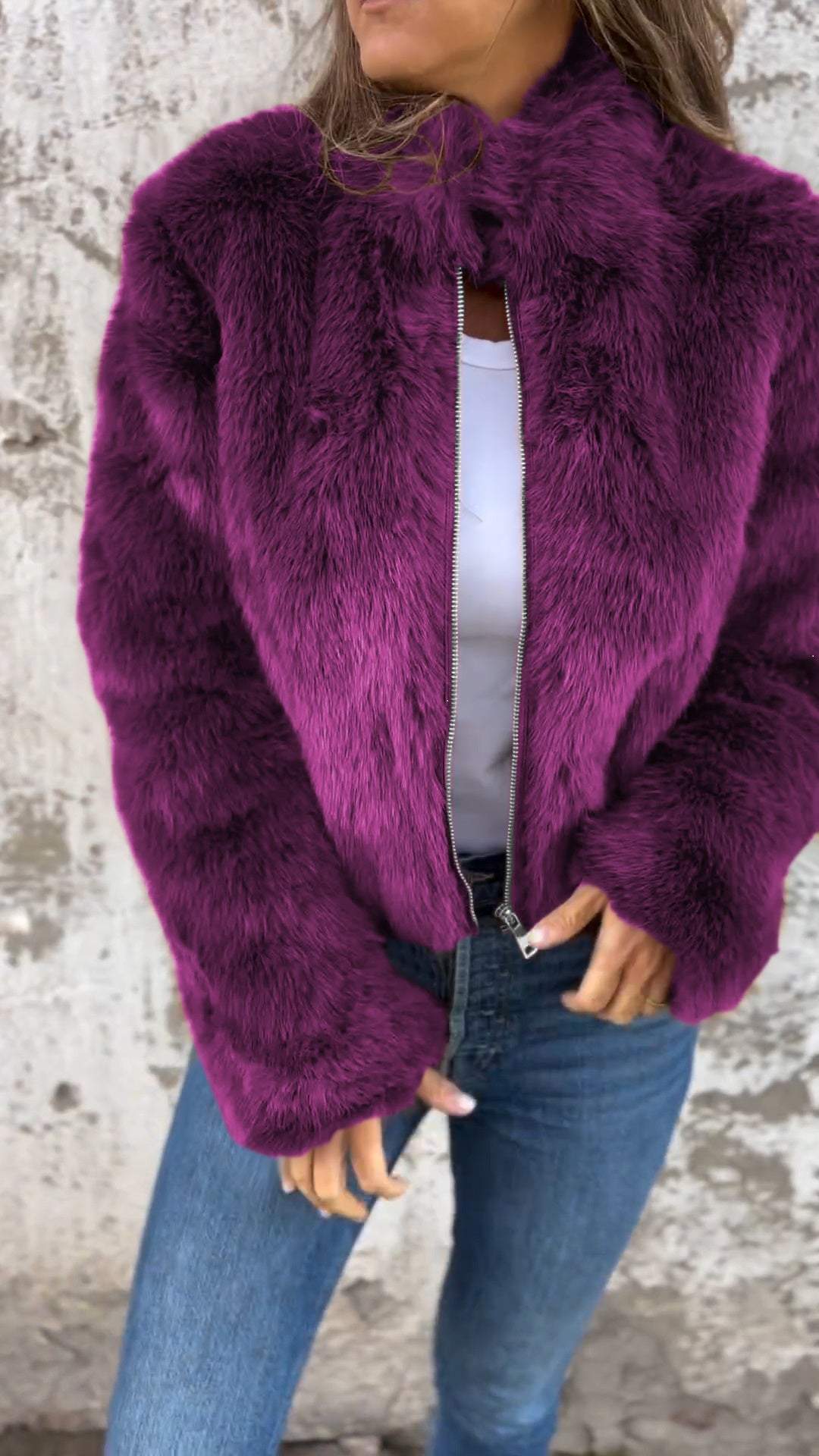 Julia™ | Faux Fur Jacket