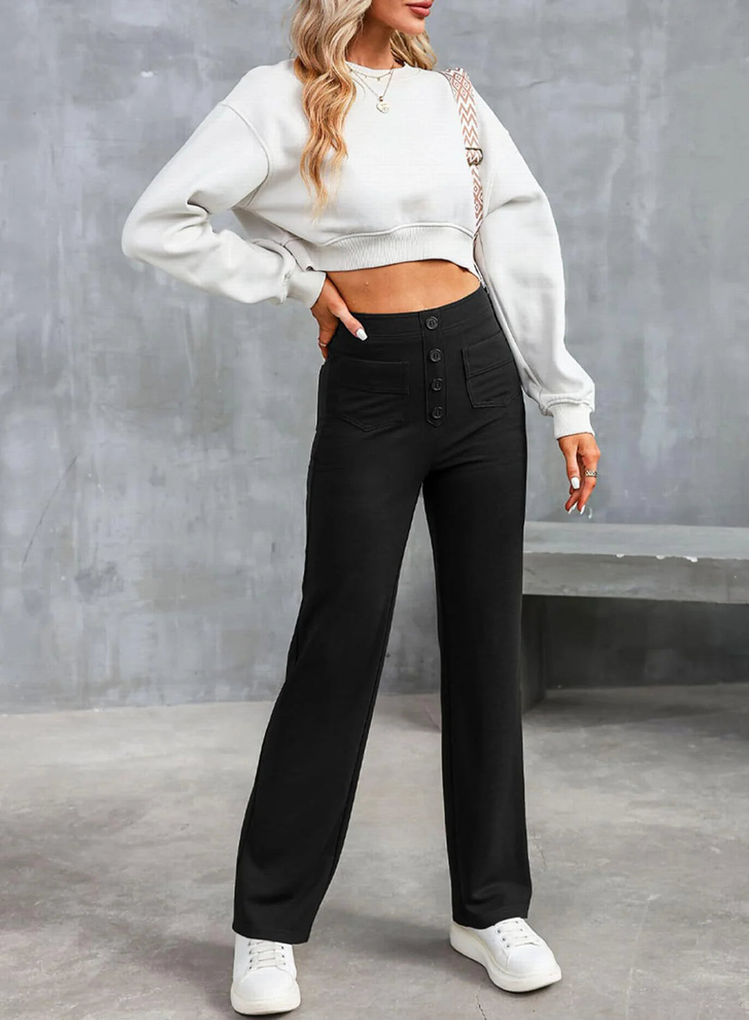 Elly™️ | High waist trousers