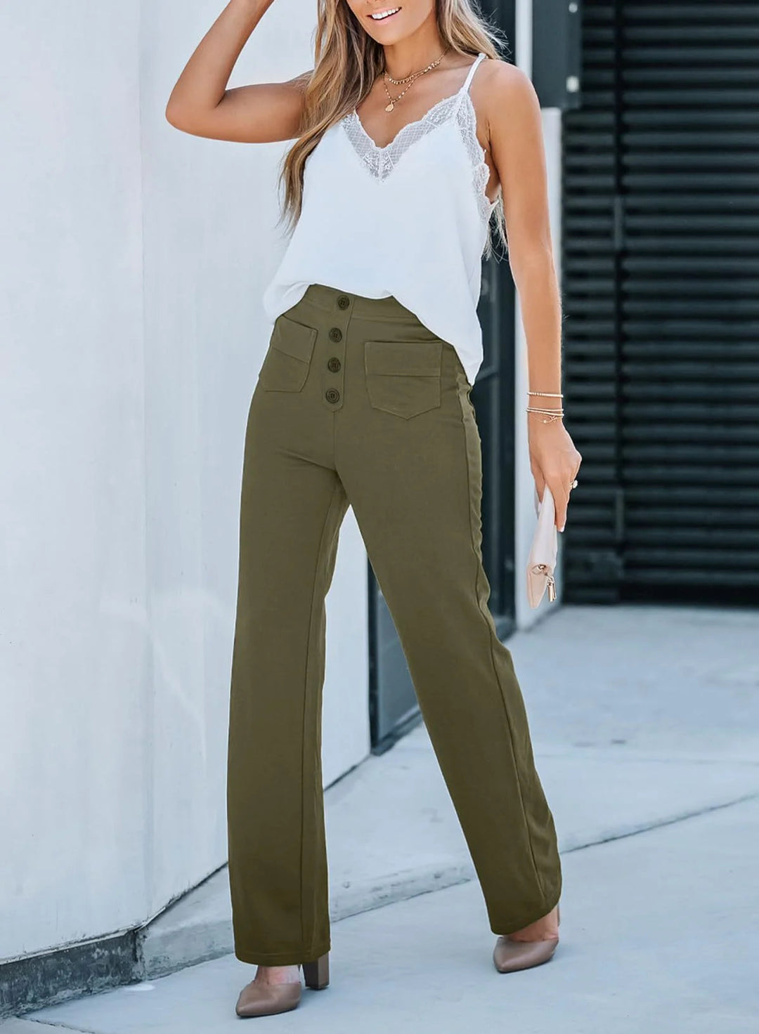 Daphne™ | Casual High Waist Stretch Pants